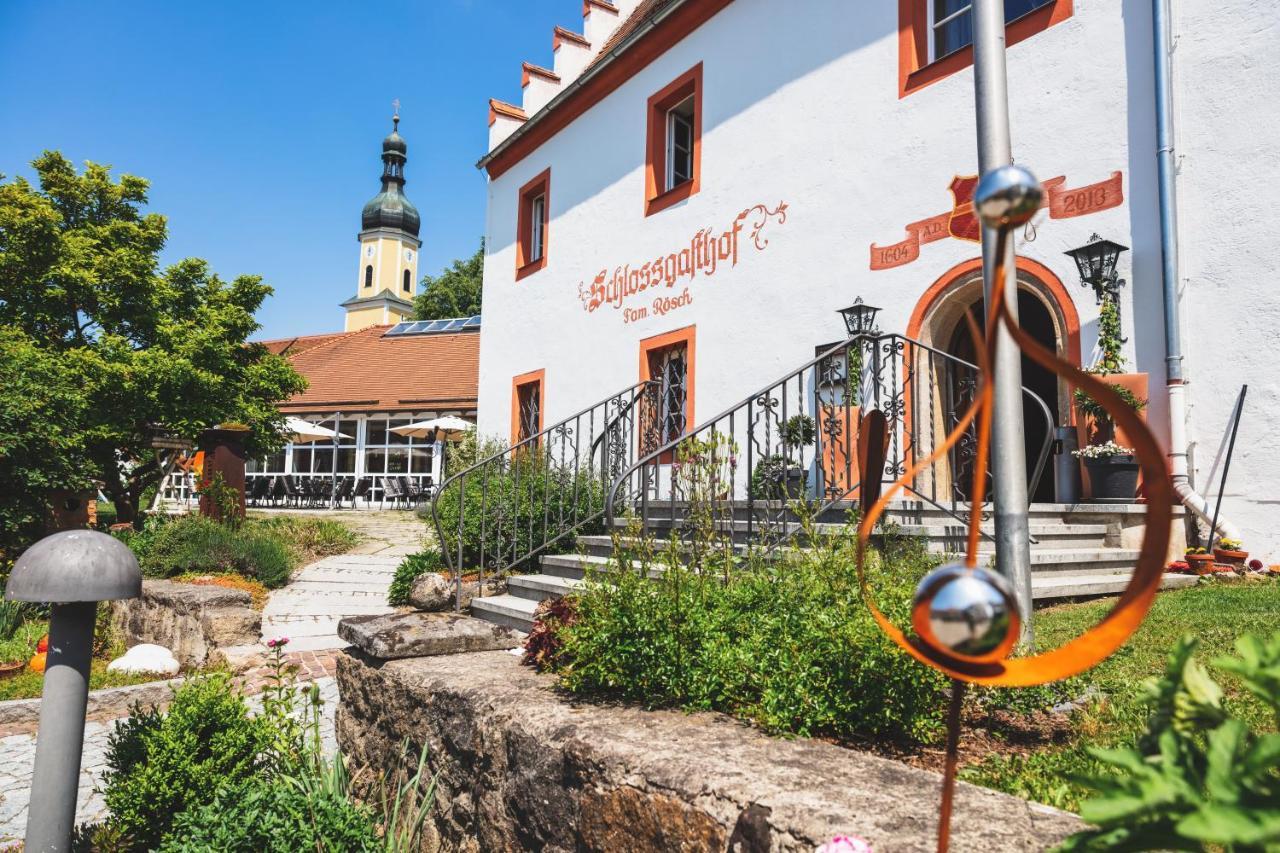 Schlossgasthof Roesch Hotel Blaibach Exterior foto